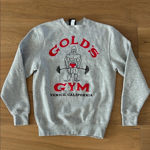 Vintage Gold’s Gym Crewneck Sweatshirt - Picture 1 of 4